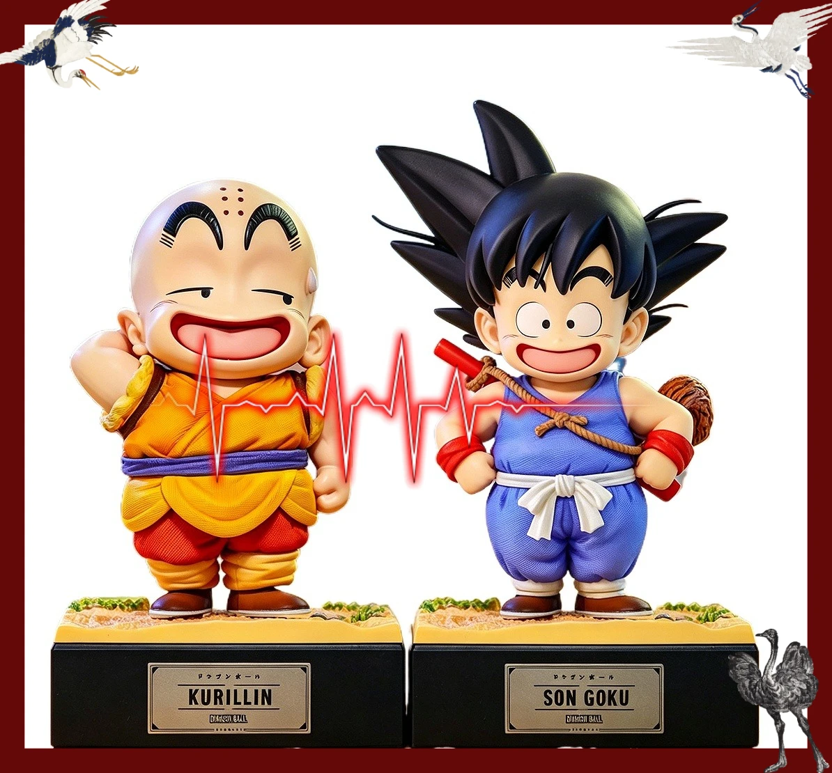 Dragon Ball JT Studio Childhood Series Childhood Goku Childhood Klimt Plush Statue Model Handheld Ornament