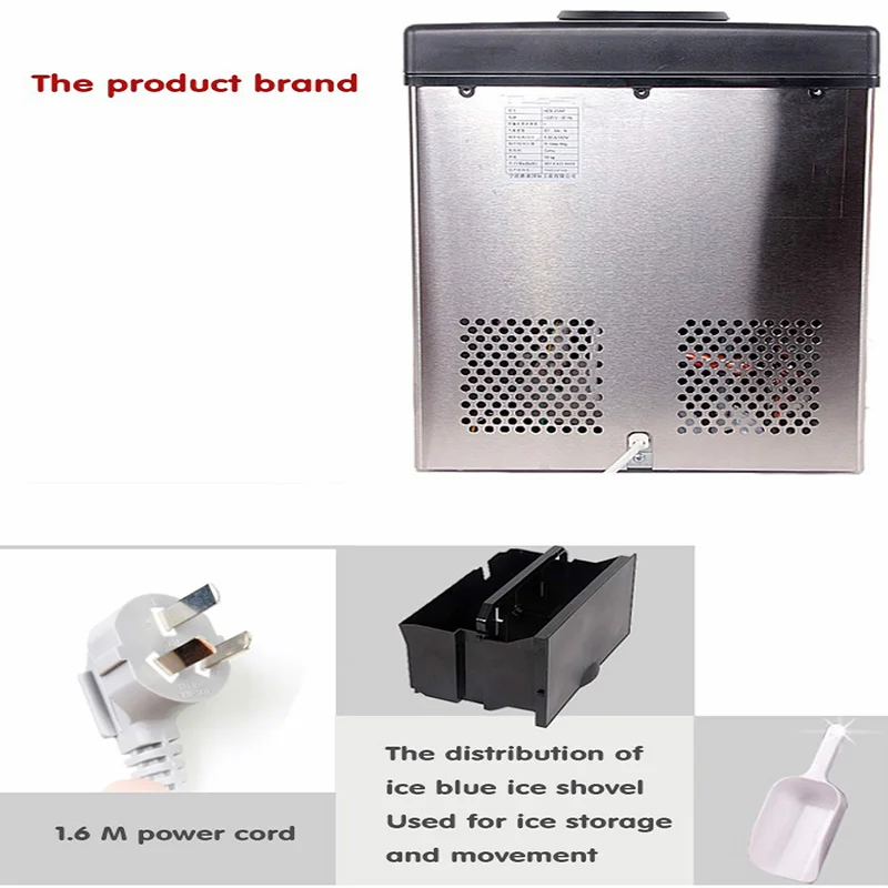 High Capacity Commercial Ice Maker Making Machine Block Ice Machine Automatic Ice Cube Machine