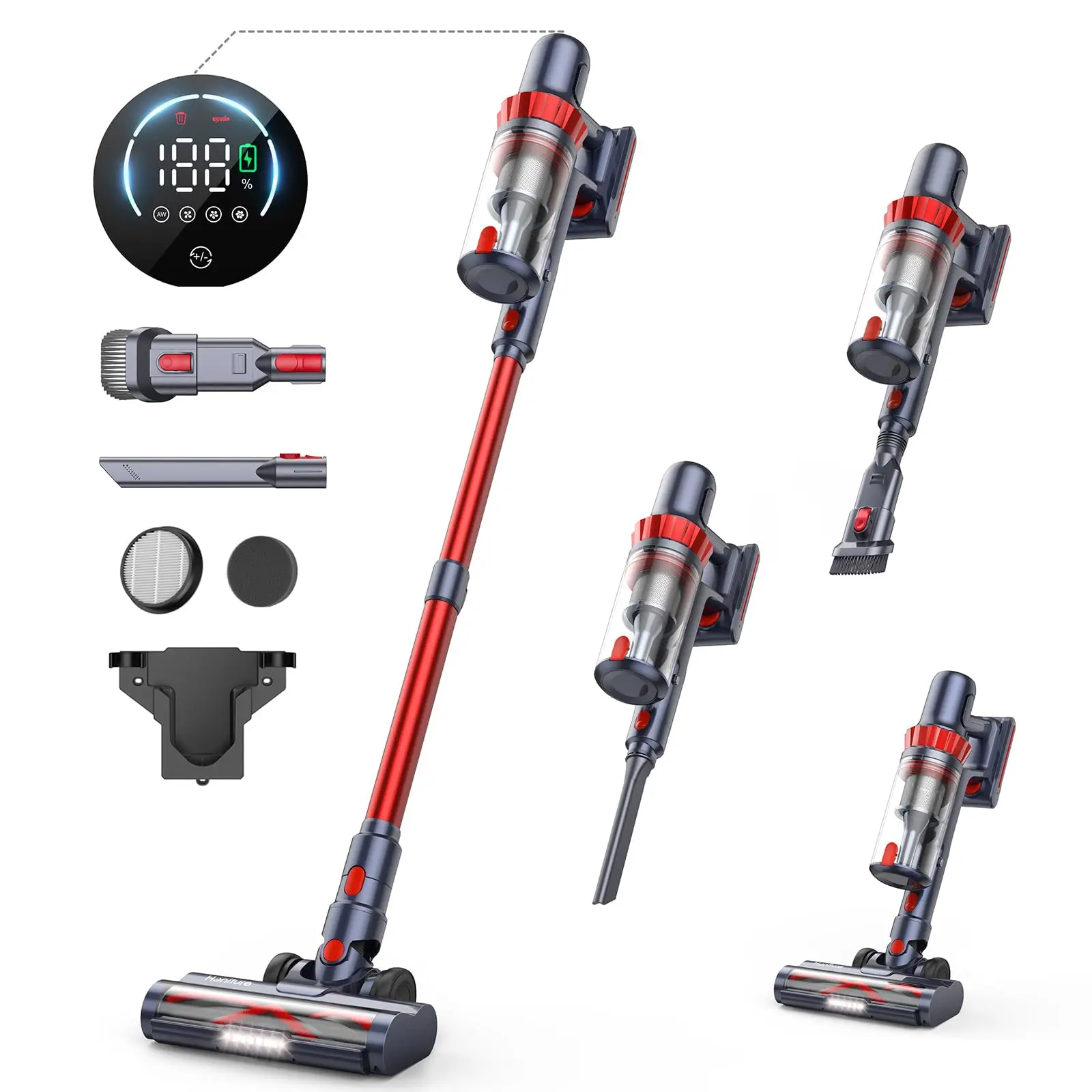 

The Latest Cordless Handheld Vacuum Cleaner of 2025, with Strong Suction Power, Suitable for Home, Car, Pet Hair and Hotel Use