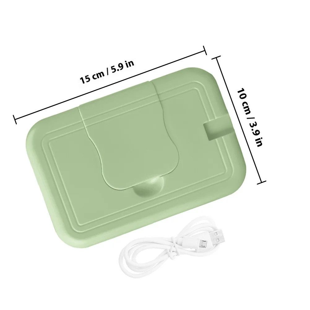 موزع الأنسجة المبللة 24H درجة حرارة ثابتة الرضع مناديل حامل الحاويات مناديل موزع الطفل مسح دفئا الأنسجة دفئا #2