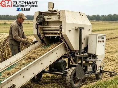 Silage Packing Machine Round Baler Wheat Square Hay Baler Silage Baler Packing Machine