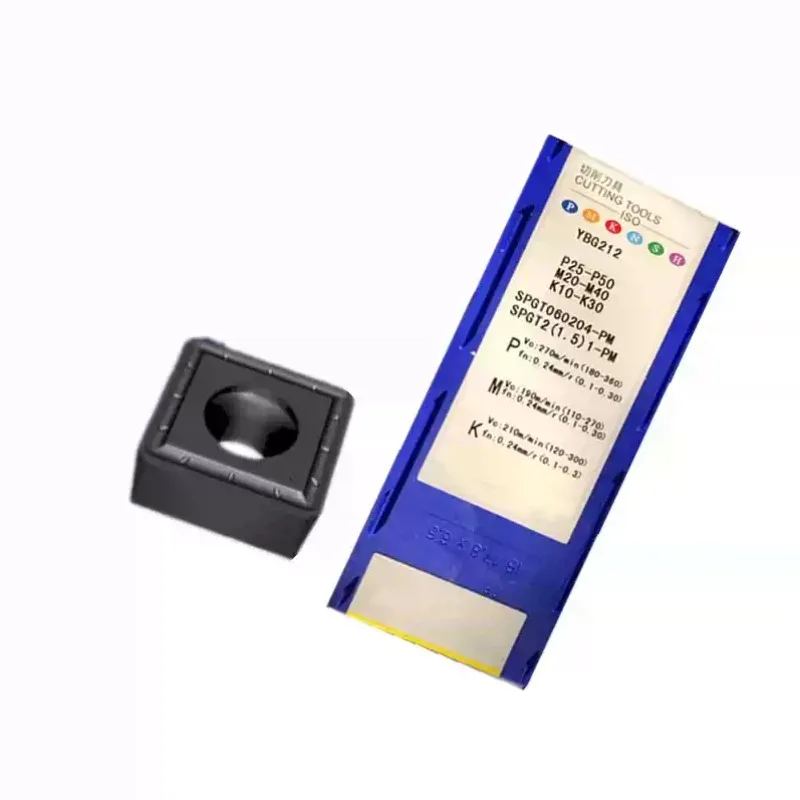 

Original U Drill Carbide Inserts YBG205 YBG212 YB6338 SPGT060204-PM SPGT060204 PM SPGT 060204