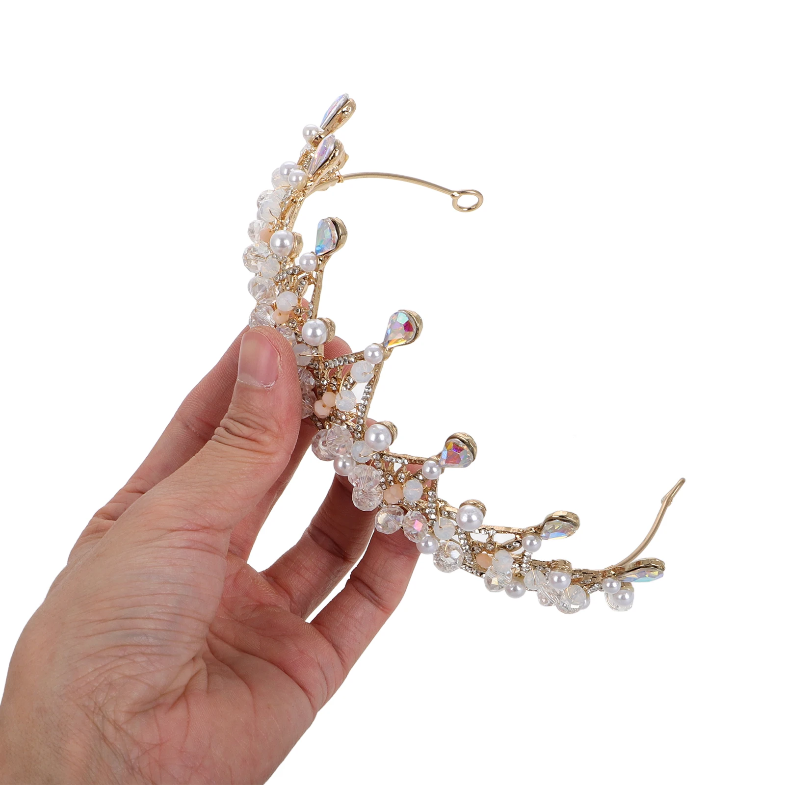

Rhinestone Crown Bridal Zinc Alloy Princess Crowns Wedding Tiaras For Women Accessories Elegant Tiara