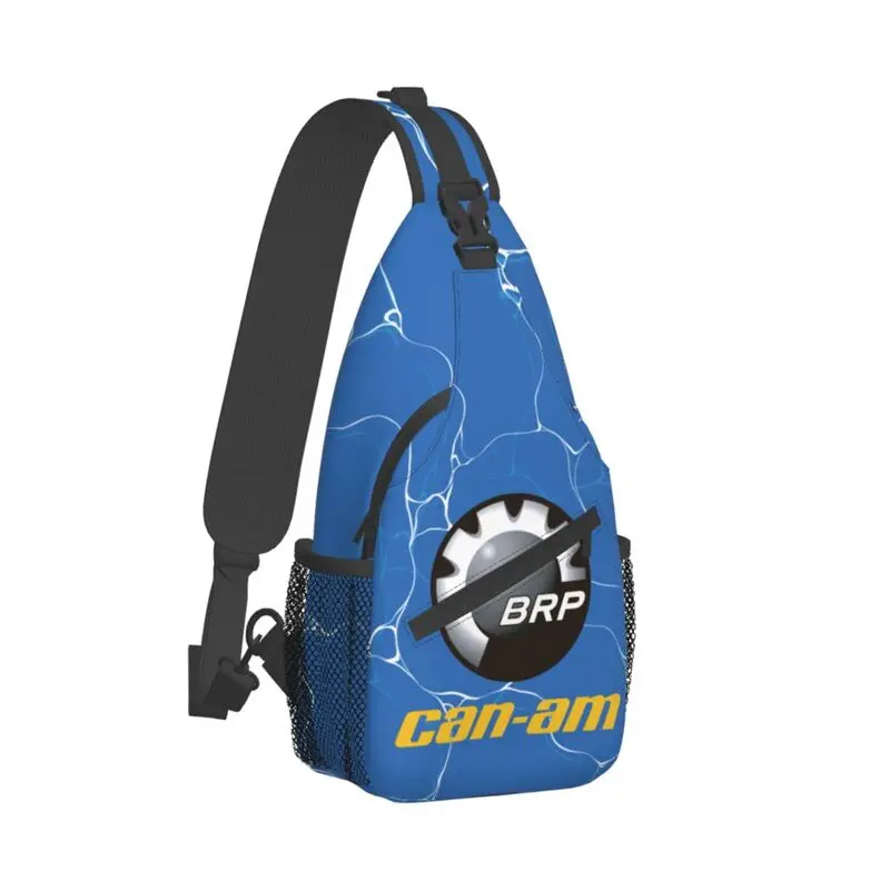 BRP ATV Can Am Logo Sling Chest Bag, mochila de hombro cruzada personalizada para hombres, mochila de viaje