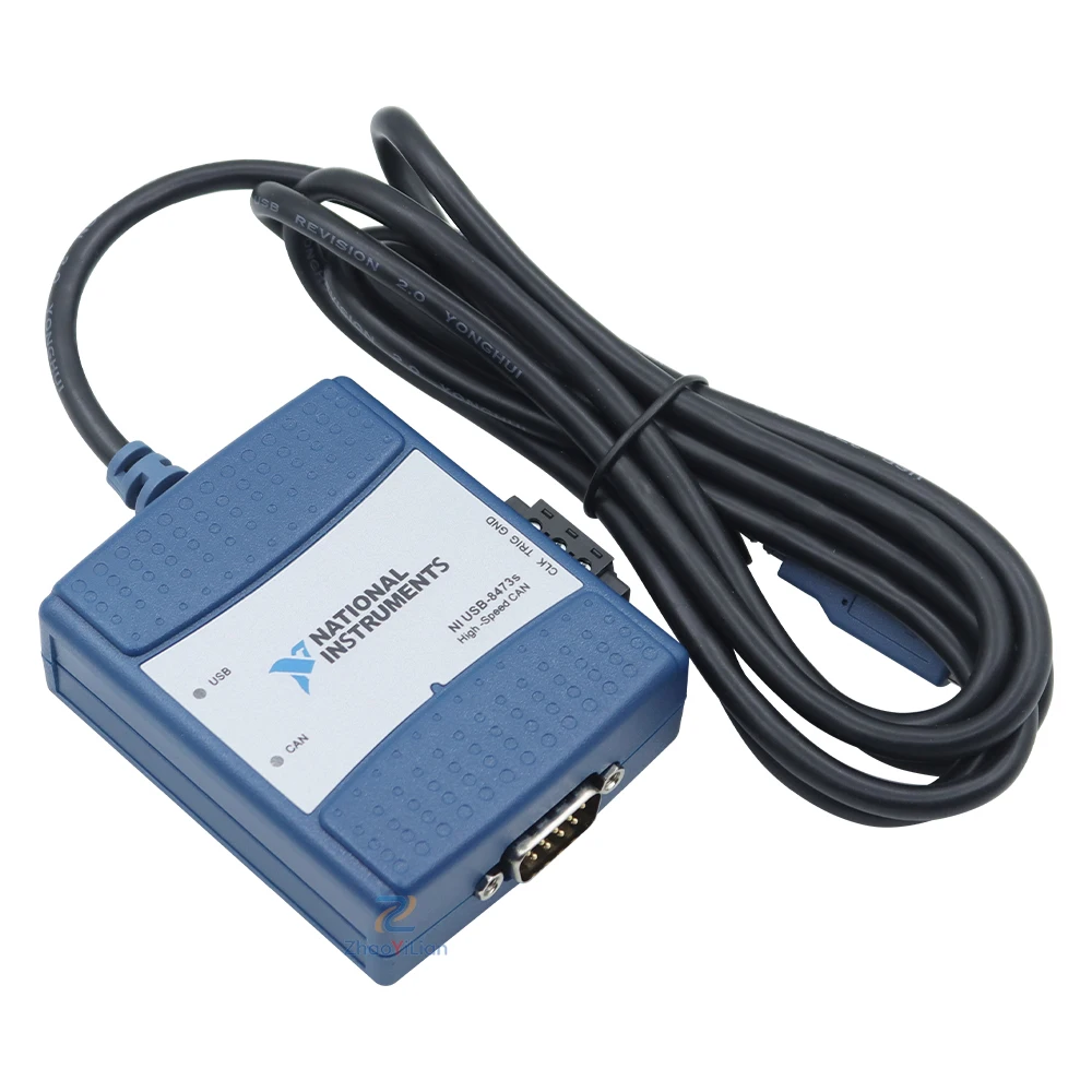 For NI USB-8473S 1 Port CAN Bus Controller External Clock Sync Support NI-CAN LabVIEW Automotive Test