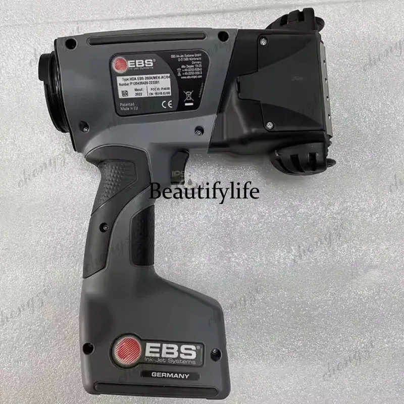 81 Handjet EBS260 portable large character inkjet printer WIFI Support coding batch logo for carton box wood Stone Steel