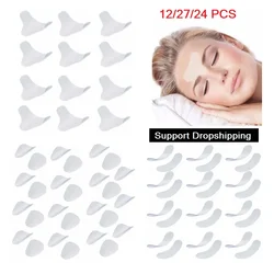 Facial Anti Wrinkle Sagging Tape Pads 12/27/24 Pcs Face Skin Care Lift Up Tape V-Shaped Face Lines Makeup Wrinkle Removal Tools