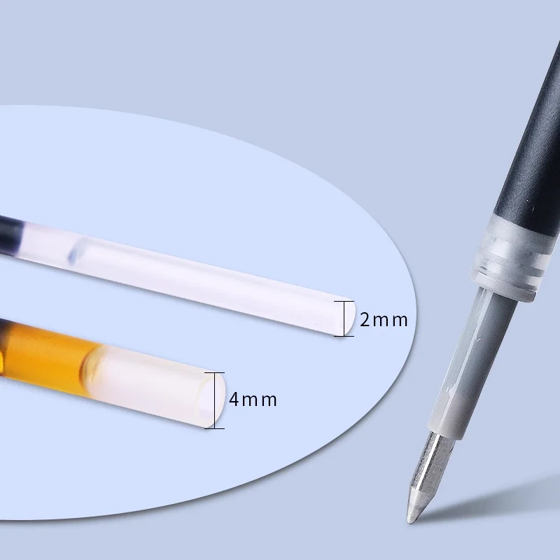 M&G 0.5MM 젤 펜 리필 가능 부드러운 필기 사무실 학교 용품 펜