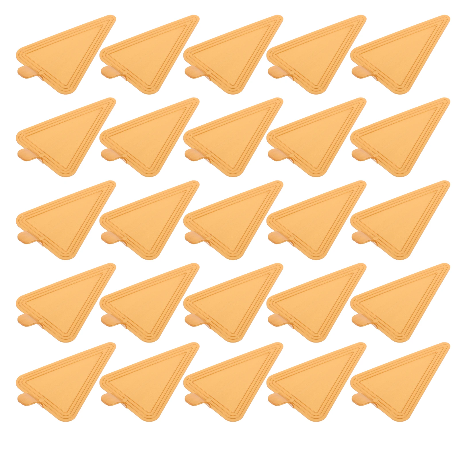 

100pcs Decorative Bases With Handle Cake Base Boards Plastic Handle Display Reusable Boards Trays Serving Party Cake