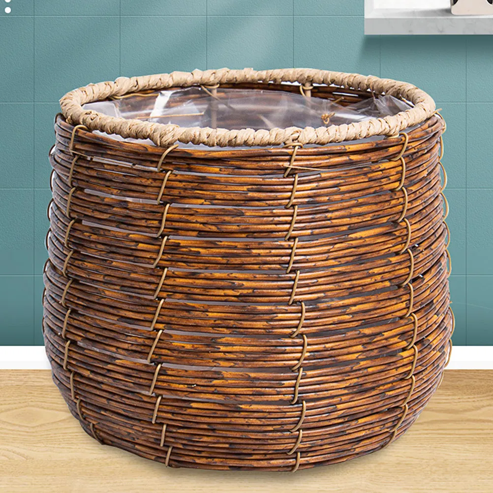 

Rattan Storage Woven Fruit Bread Kitchen Counter Food Weaving Storage Basket Serving Durable Reusable Handmade Decorative Box