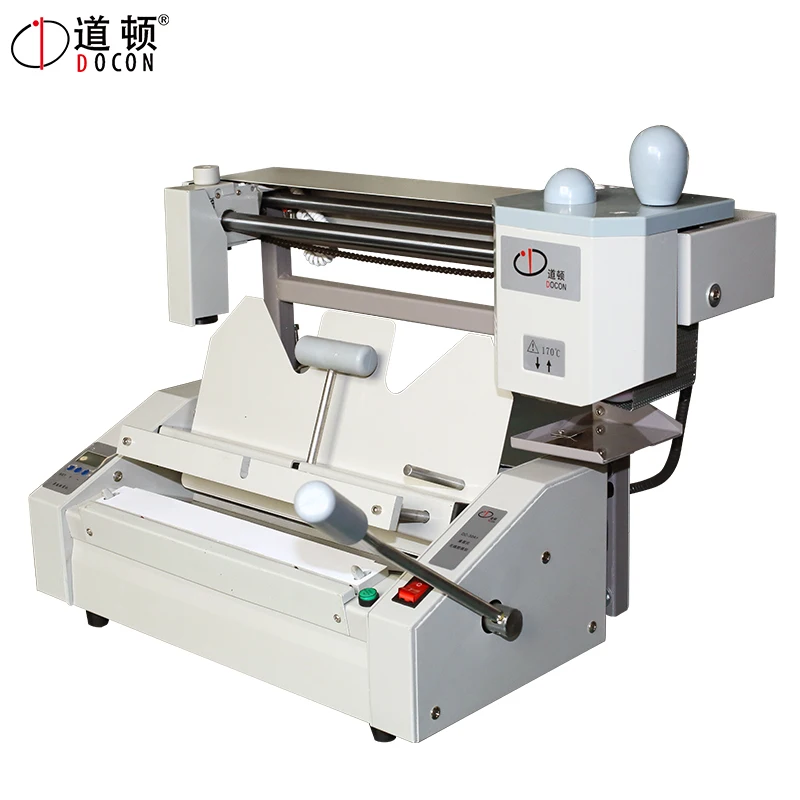 A4 size exercise books desktop manual glue binding machine