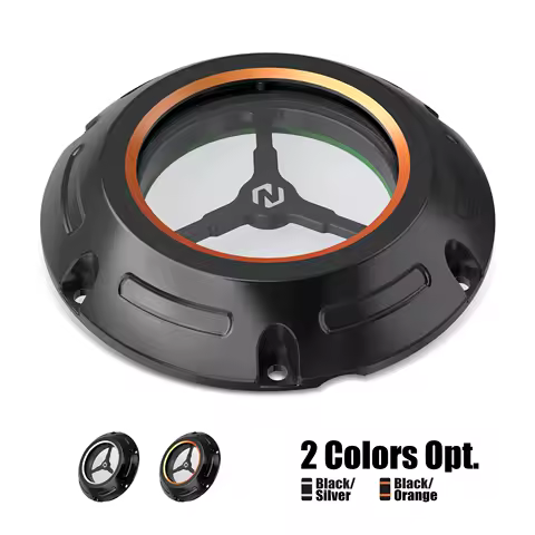 Motorcycle Transparent Clutch Cover for Harley Iron 883 XL883N 2009-2022 Iron 1200 XL1200NS 2018-2021 48 XL1200X 2010-2022