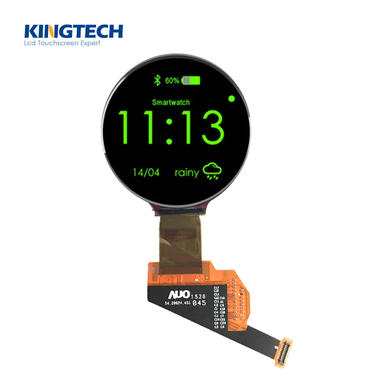 Модули дисплеев Kingtech OEM/ODM: гибкие, прозрачные, круглые AMOLED/OLED LCD-дисплеи с диагональю 1,39 дюйма
