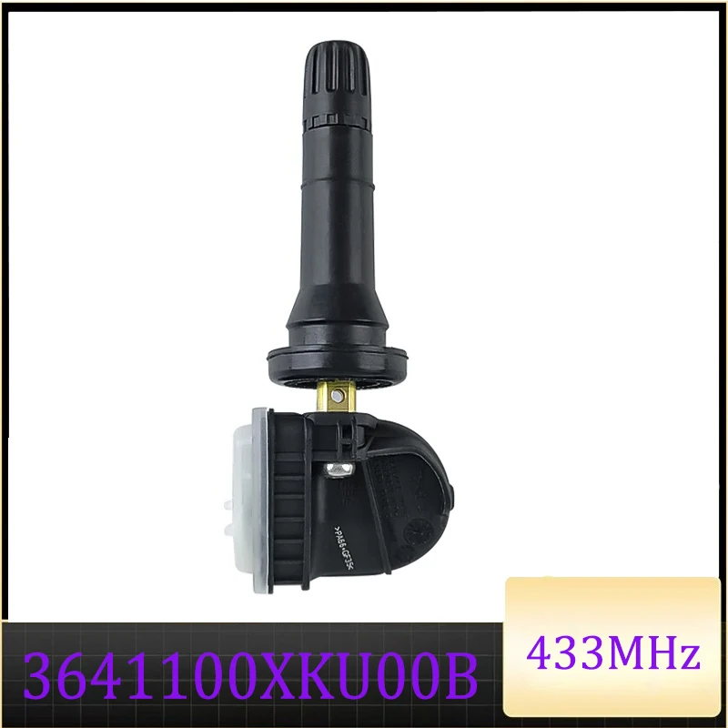 Set of 1/2/4pcs 3641100XKU00B Black Car Tire Pressure Monitor Sensor Fit for Great Wall Wingle C30 5 6 7EV 2018-2020 433MHZ TPMS