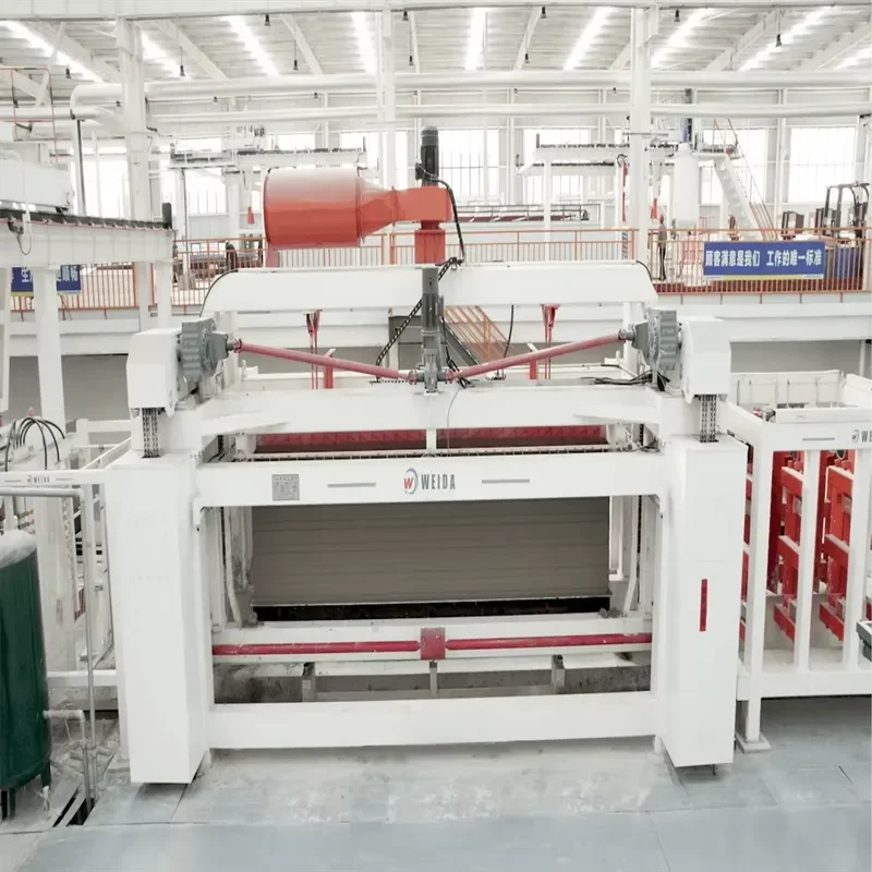 Building Equipments Construction Autoclaved Aerated Concrete Aac Blocks/alc Panels Manufacturing Plant Aac Block Production