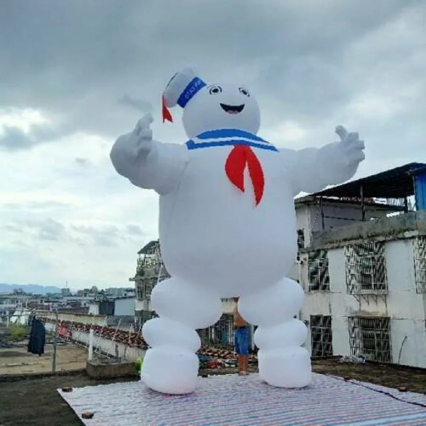 New Giant Inflatable 6 mH Stay Puft Marshmallow Man Custom