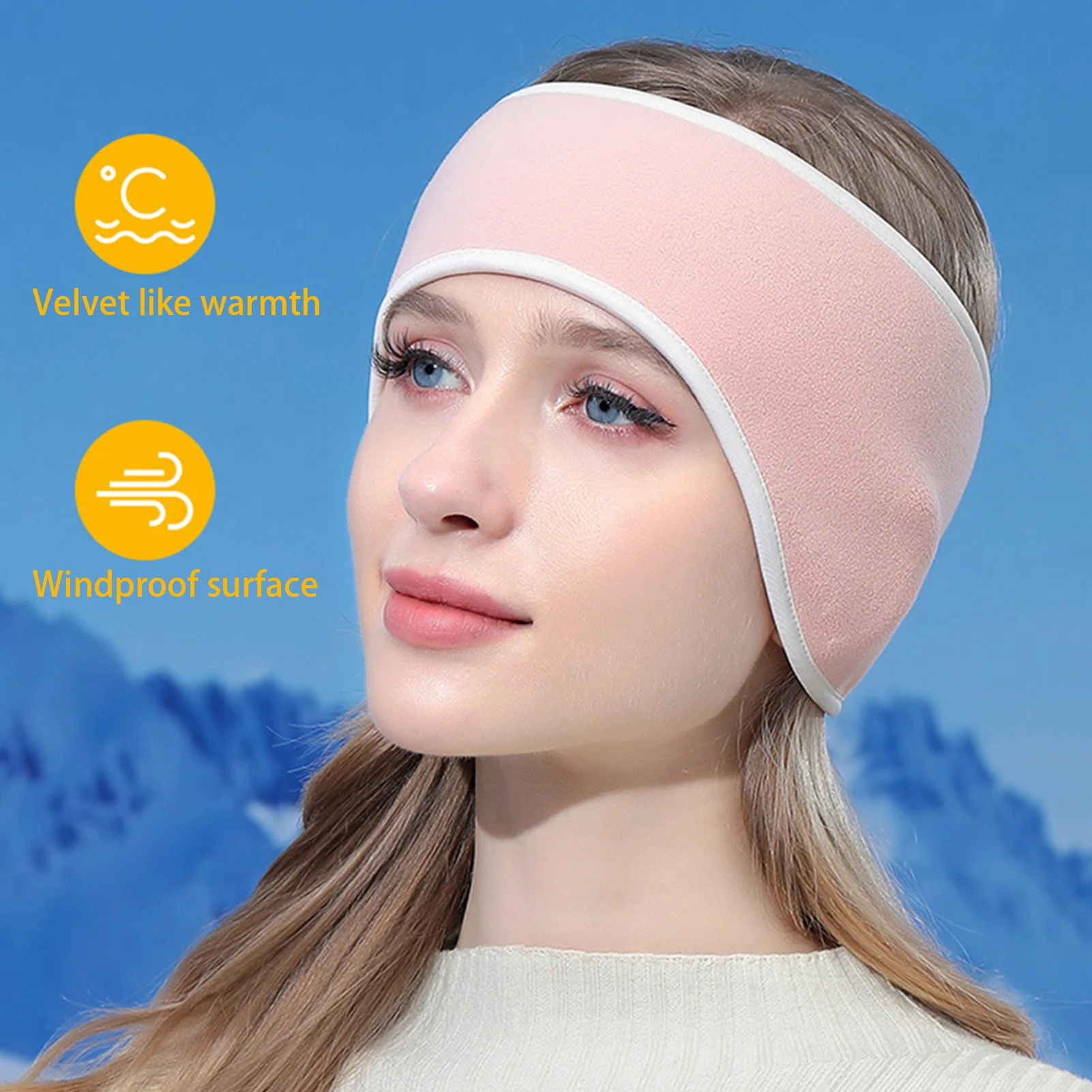 Lightweight Winter Fleece Ther - огляд і ціна Fleece Ear Warmer Band