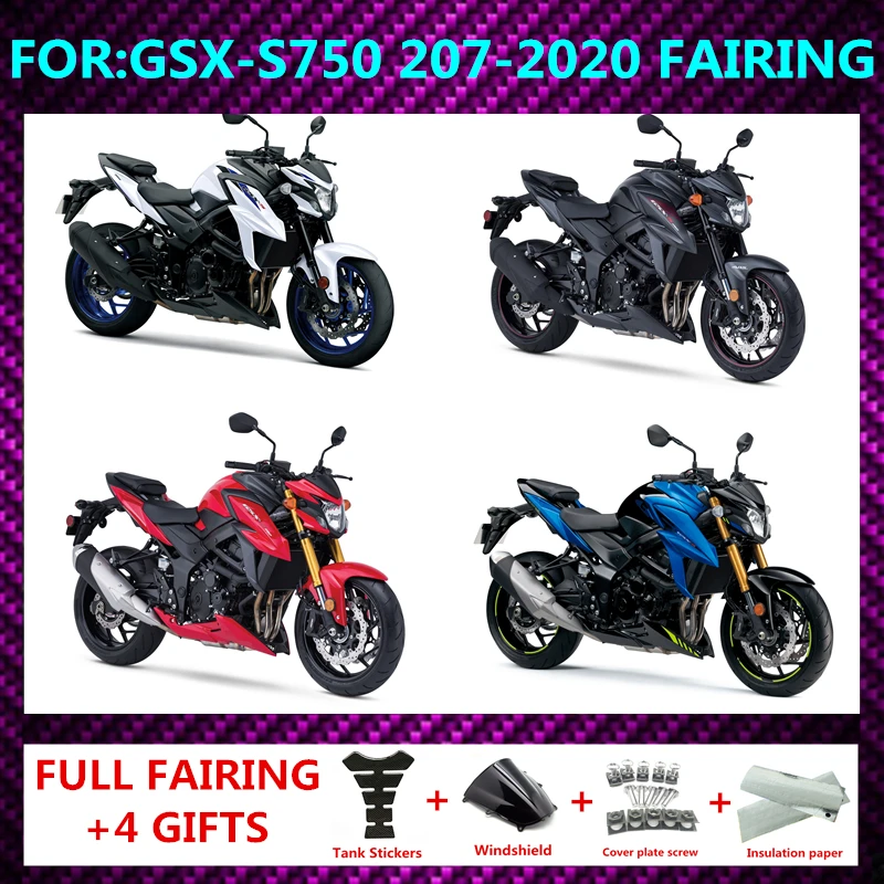 

Motorcycle Fairings Injection Mold For GSX-S750 GSX S750 GSXS750Z ABS 2017 2018 2019 2020 20212022 2023 ABS Bodywork Kit Set Fit