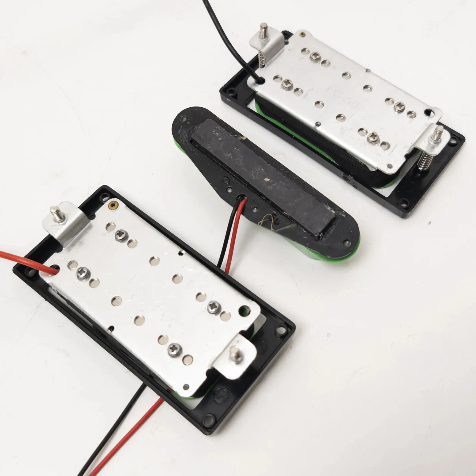 HSH エレキギターピックアップ、配線済み 1V2T 配線ハーネス付きギターパーツ