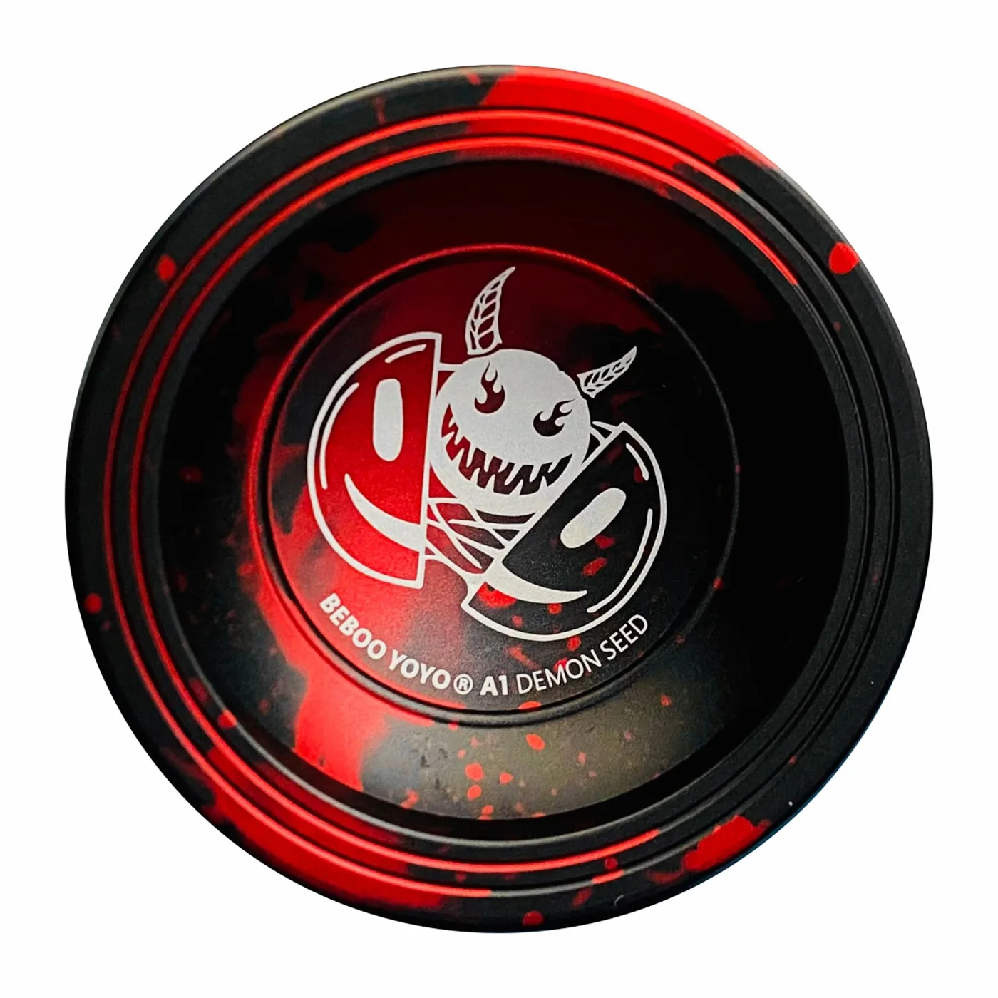 BEBOO YOYO A1 Yoyo for Kids,Yoyo for Beginners Aluminum Alloy Yoyo,Easy to Return and Practise Tricks,Black-Red