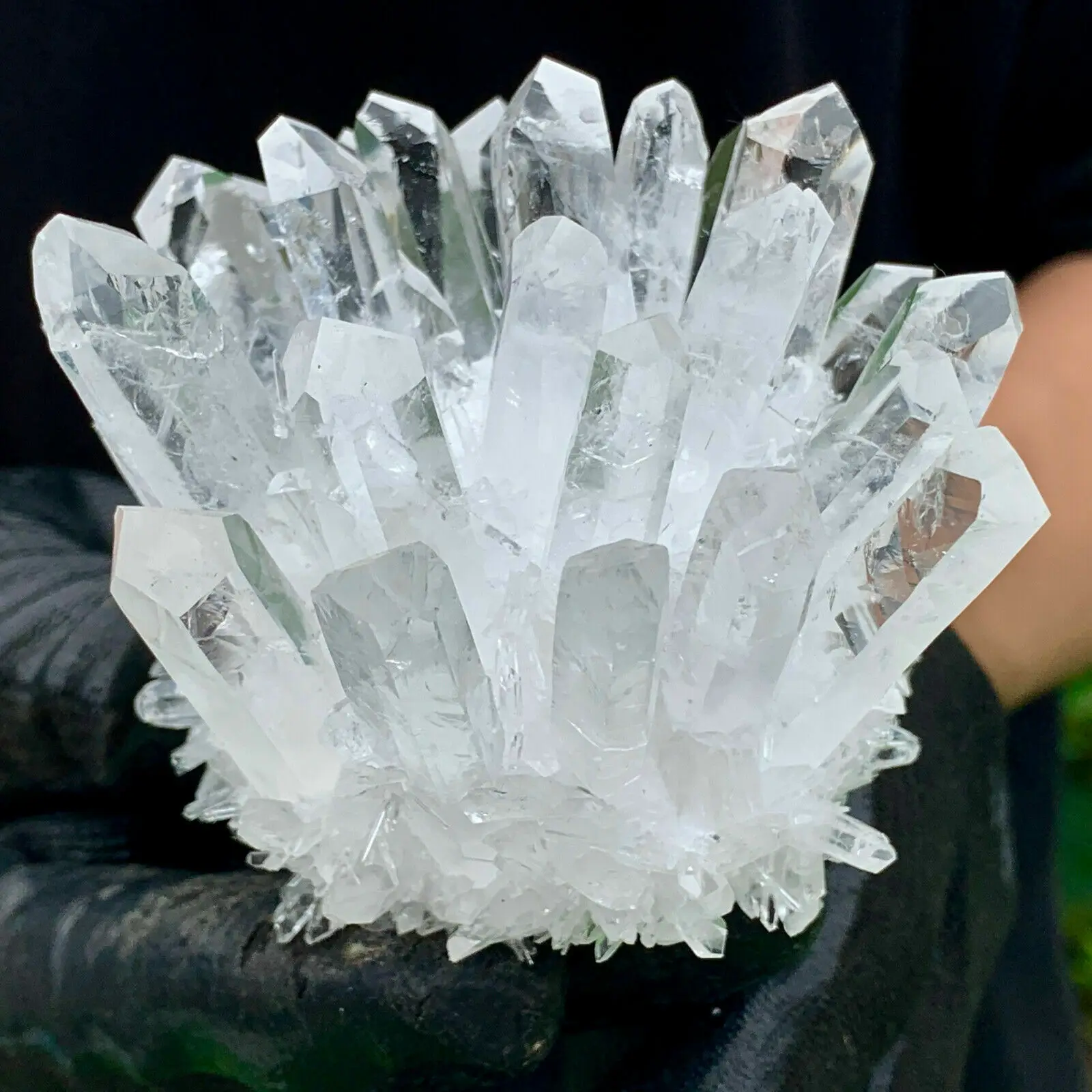 

Phantom Quartz Crystal Cluster, Naturally Grown Energy, White Crystal, Mineral Specimen, Fashion, Home Decoration, Healing Gift