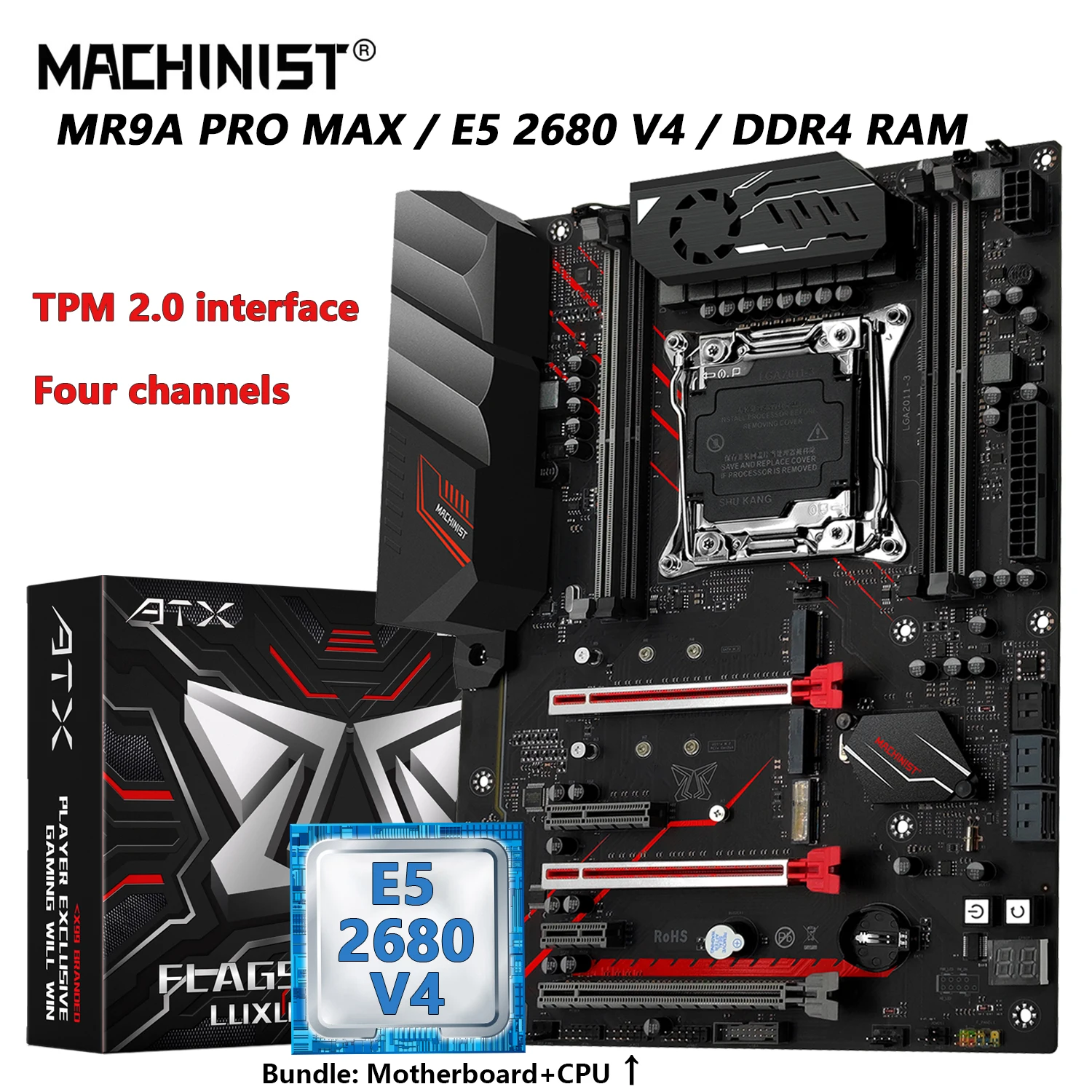 Scheda madre MACHINIST X99, co - X99 Dual Cpu Motherboard Combo recensione e prezzo