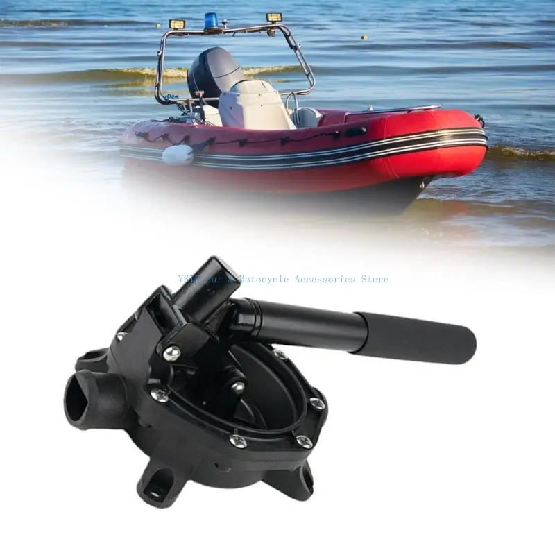 L5BC Marine Hand Pump For Emergency Water On Ships And Small Vessels Aluminum Construction Bilge Pump Easy to Use