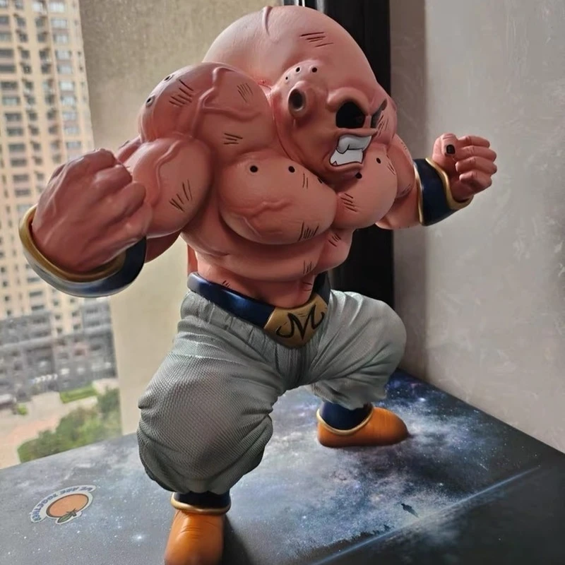 Figurka GK Magic Factory Dragon Ball Anime Muscle Buu Majin Buu Figurki Akcji Statuetka PVC Ozdoba na Biurko Kolekcja Model Zabawki
