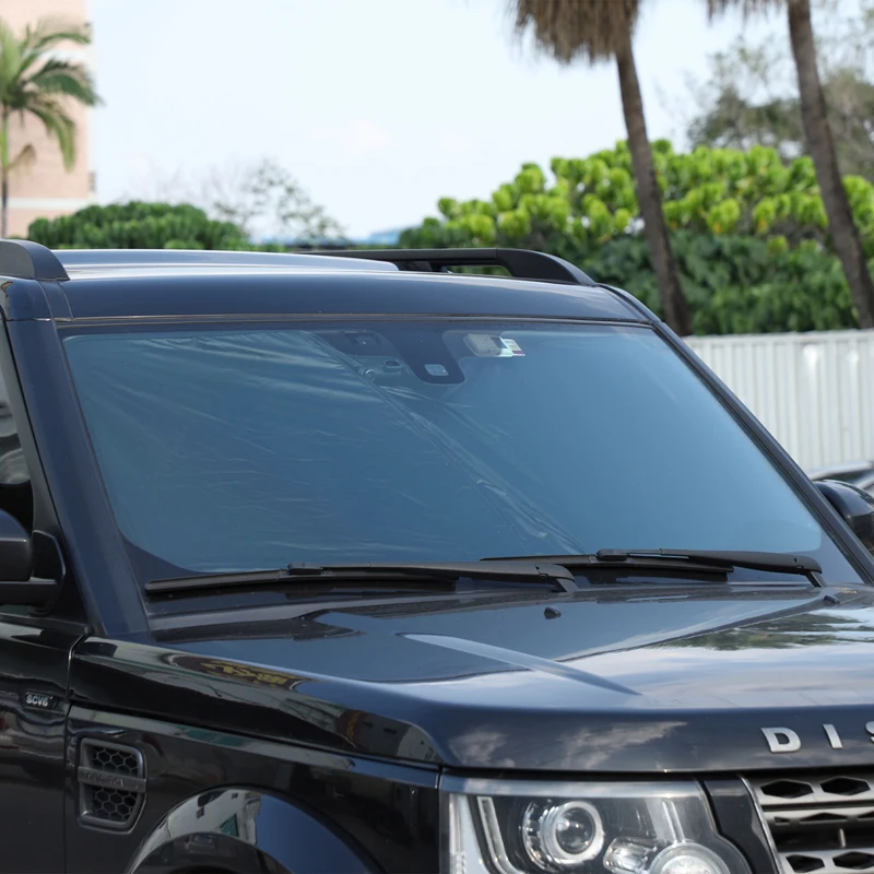 

Car Styling Car forward Windshield Sunshade Car Solar Protection pad For Land Rover Discovery 3 4 LR3 LR4 2004-2016 Accessories