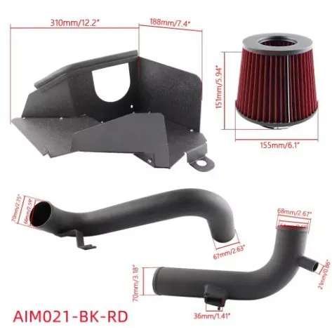 

Intake pipe kit for fVW MK5 Golf MK6 GTI Passat Caddy