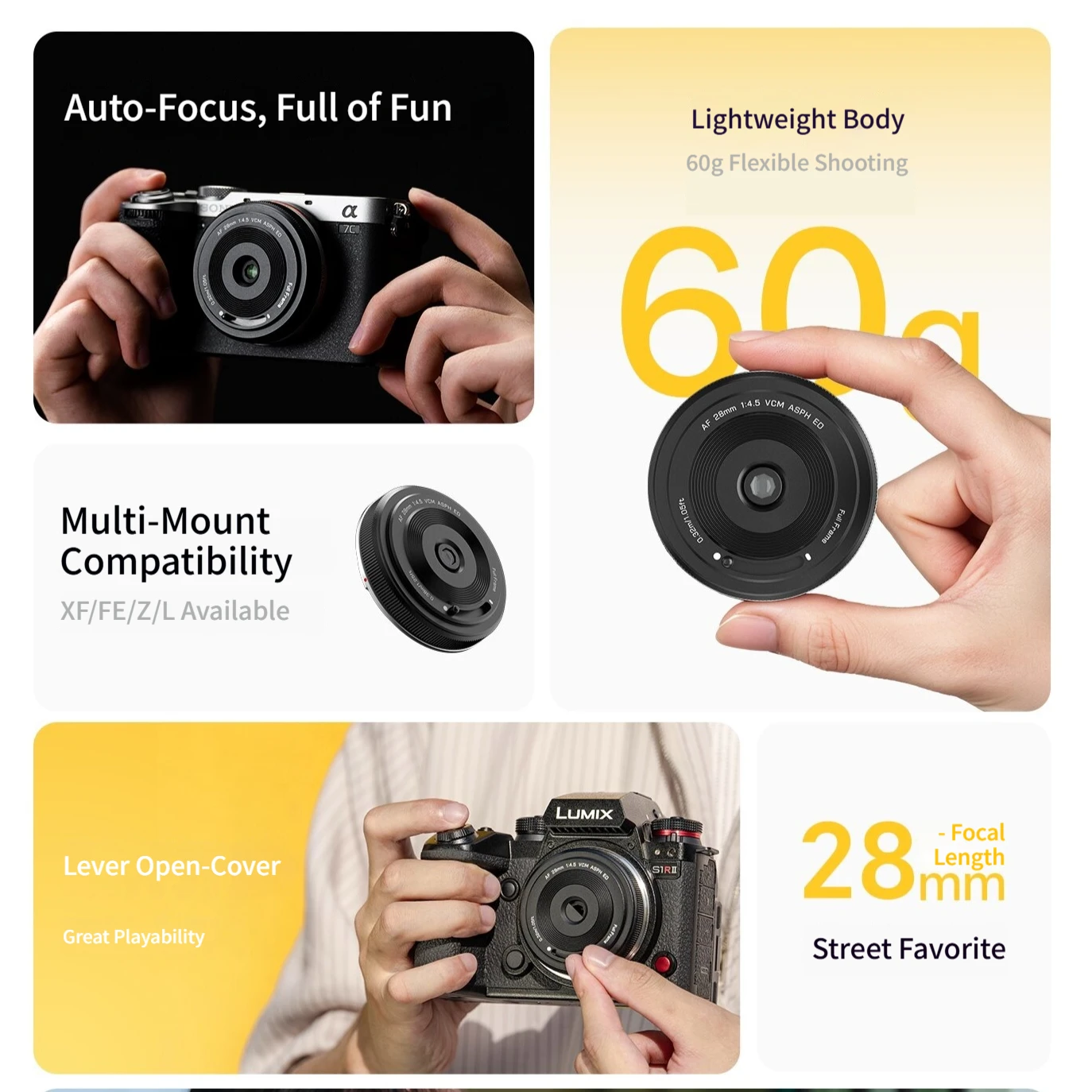 Viltrox For X Z E L Mount Auto - Photography Lighting Angles recension och pris