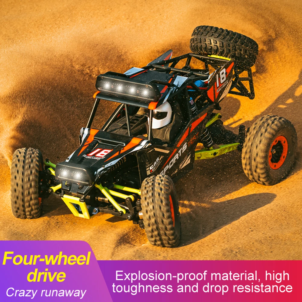 1:12 50KM/H RC Car 4WD 2.4G High Speed Monster Truck Remote Control Racing Buggy Off-Road Drift Vehicle VS Wltoys 144001 Toys