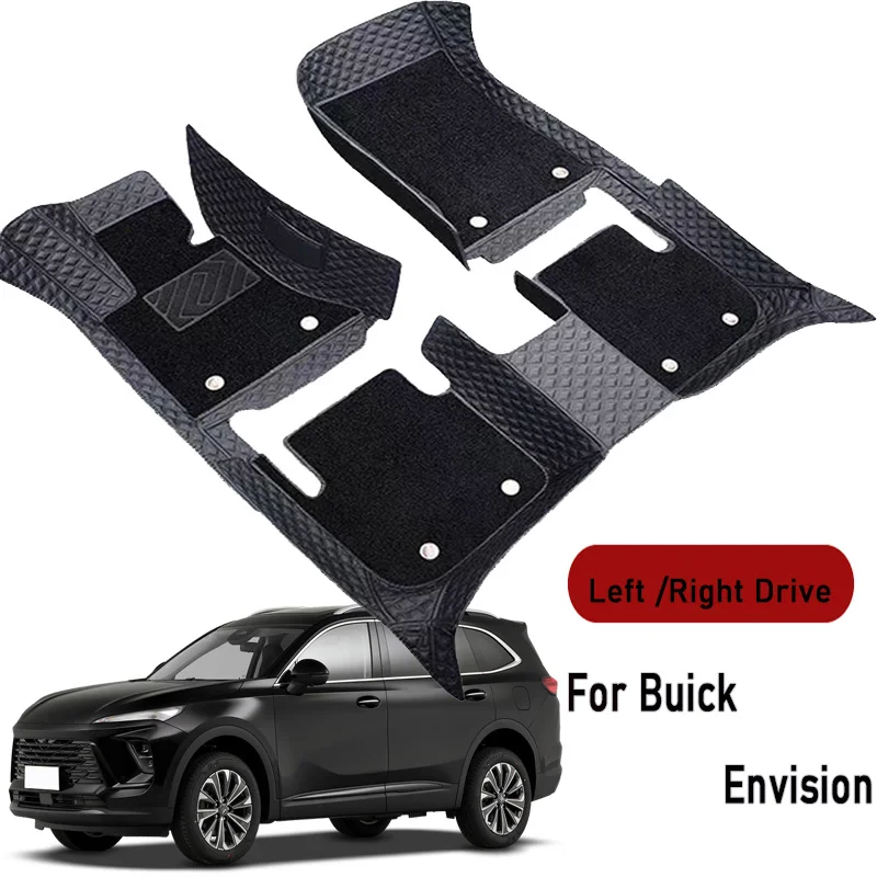 Car floor mats for Buick Envision 2014 2015 2016-2021 Customauto foot Pads automobile carpet cover interior accessories