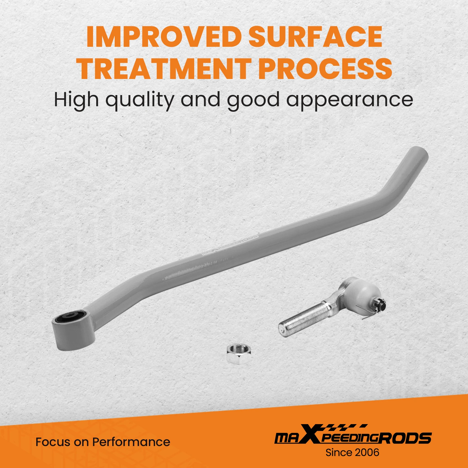 Adjustable Front Panhard Rod Track Bar for Jeep Cherokee XJ Track Bar 1984-2001