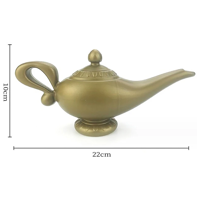 Small Halloween Security Aladdin's Lamp Practical Fashion Costume Props Home Simple Blow Molding Party Supplies Ornaments