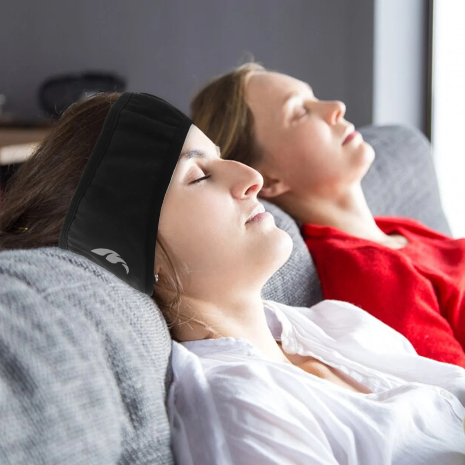 أغطية أذن عازلة للصوت لتقليل الضوضاء، غطاء عين ناعم، قناع نوم خفيف الوزن للمنزل والمكتب والسفر للجنسين #5