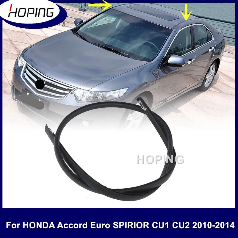 Hoping Roof Moulding Assy For HONDA Accord Euro SPIRIOR CU1 CU2 2010-2014 Roof Rubber With Clips 74316-TL0-G02 74306-TL0-G02