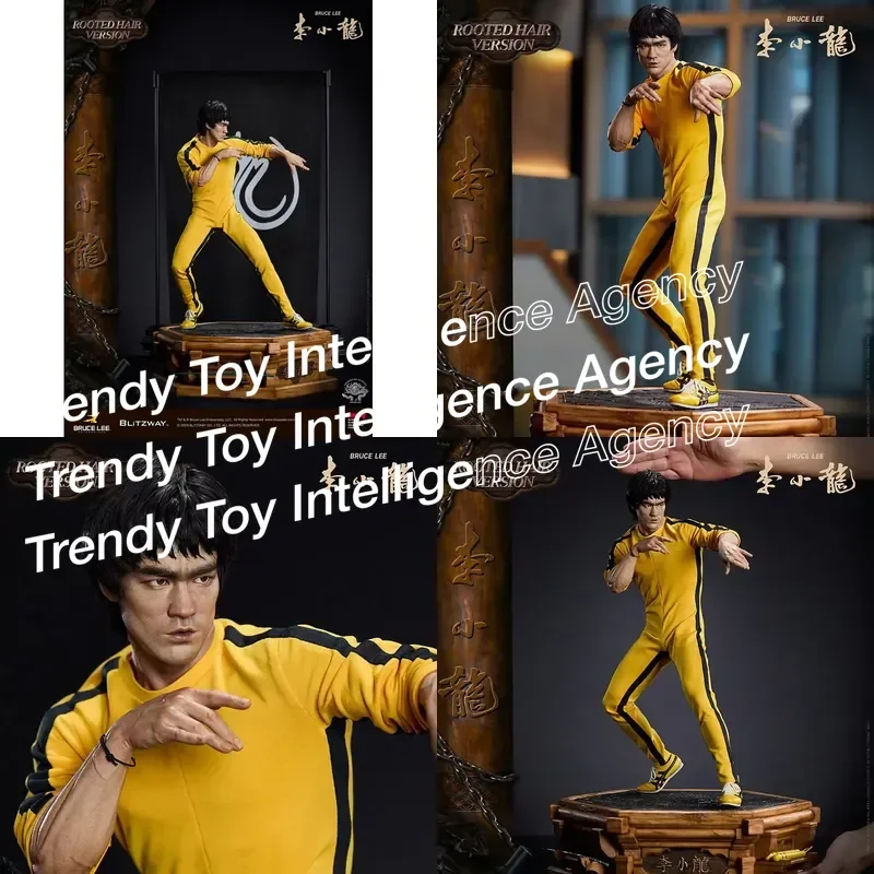 para BLITZWAY 1/4 Estatua de Bruce Lee Edición Limitada Versión Trasplante de Cabello Figura Coleccionable