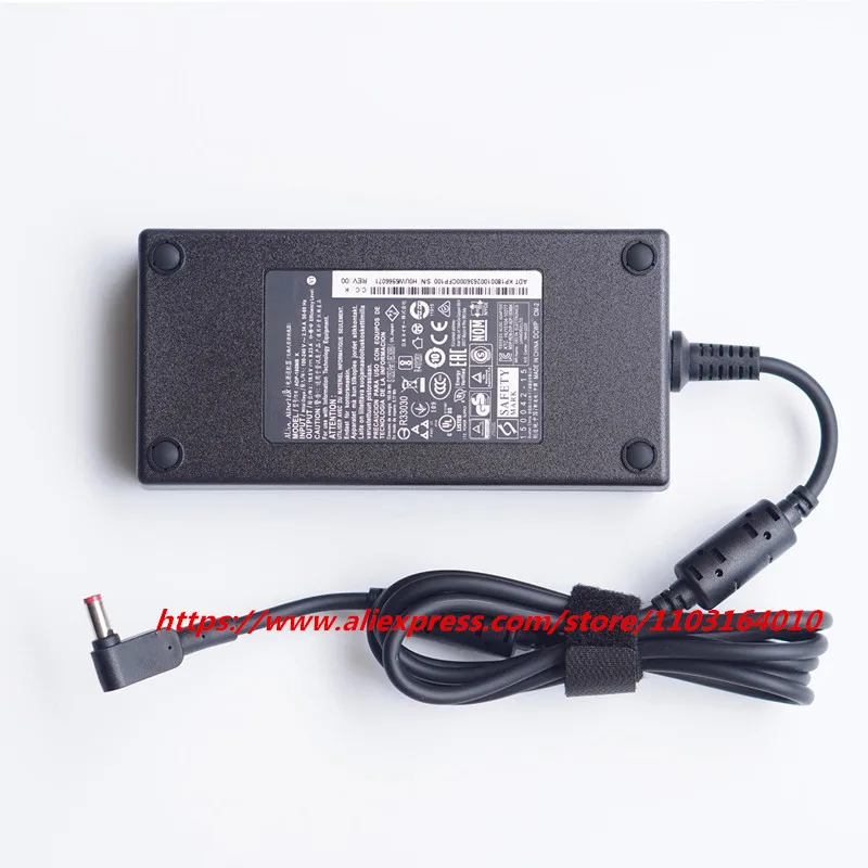الأصلي 19.5 فولت 9.23A 180 واط 5.5*1.7 التيار المتناوب محول شاحن الطاقة لشركة أيسر أسباير V17 Nitro5 ADP-180MB K N20C1 N17C1 G900-757W AN515-52 #4