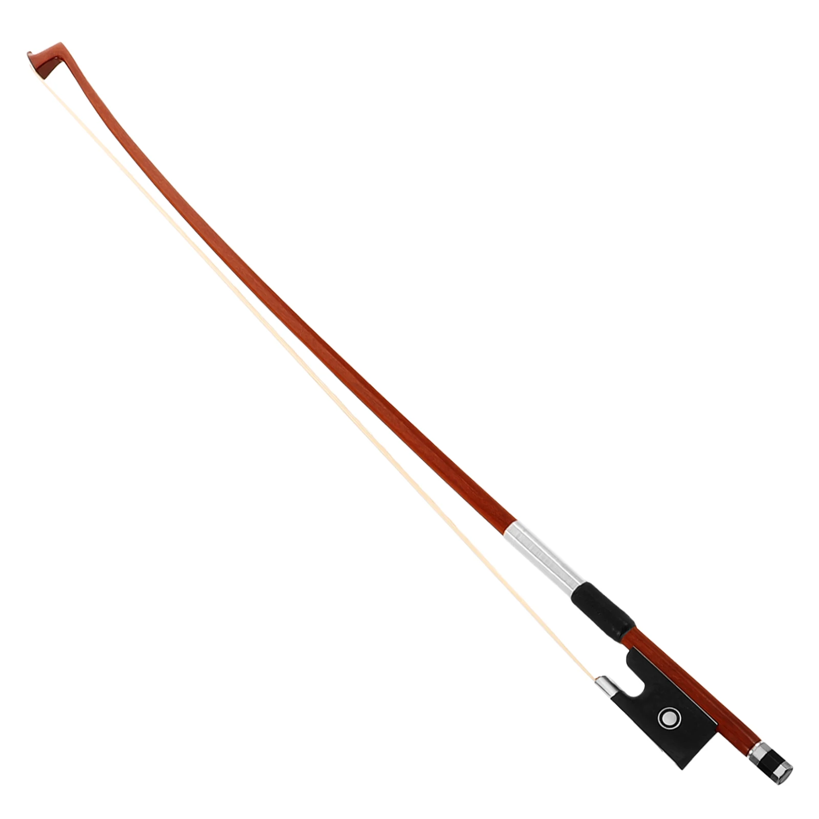 

Violin Bow 1 4 Size Wooden Pole Ebony Tail Horse Hair Practice Beginner Professional Lightweight Stiffness Violin