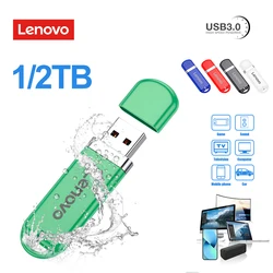 Lenovo 2TB 1TB High Speed Pendrive 128GB USB 3.0 Flash Drive USB Memory Stick 256GB 512GB USB Storage Key USB Devices For Laptop