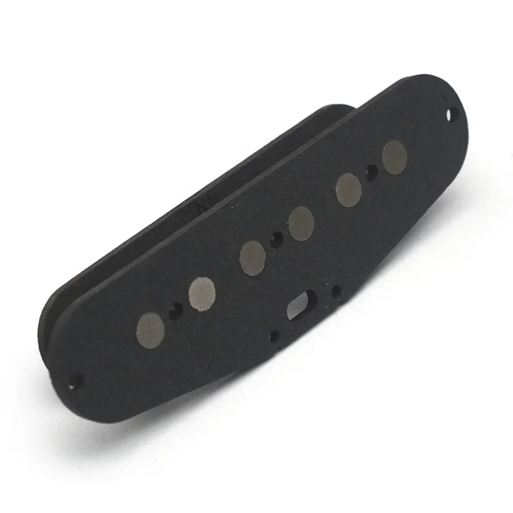 Complete 3 ST Guitar Pickup DIY Kit with Preassembled Fiber Bobbins Wax Cloth Cable for Electric Guitar Neck Black White