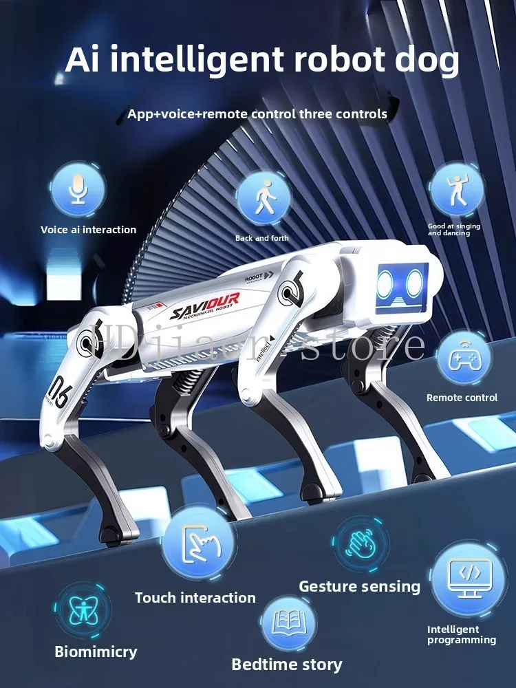 

Intelligent machine dog 2025 new children's electric remote control toy Yu ai artificial programming tree boy birthday gift