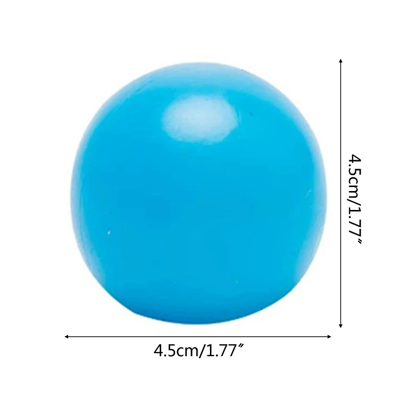 Ceiling Glow Stress Balls Ceiling Glow Balls Lunimous Glow In The Dark Sticky Wall Balls D5QA