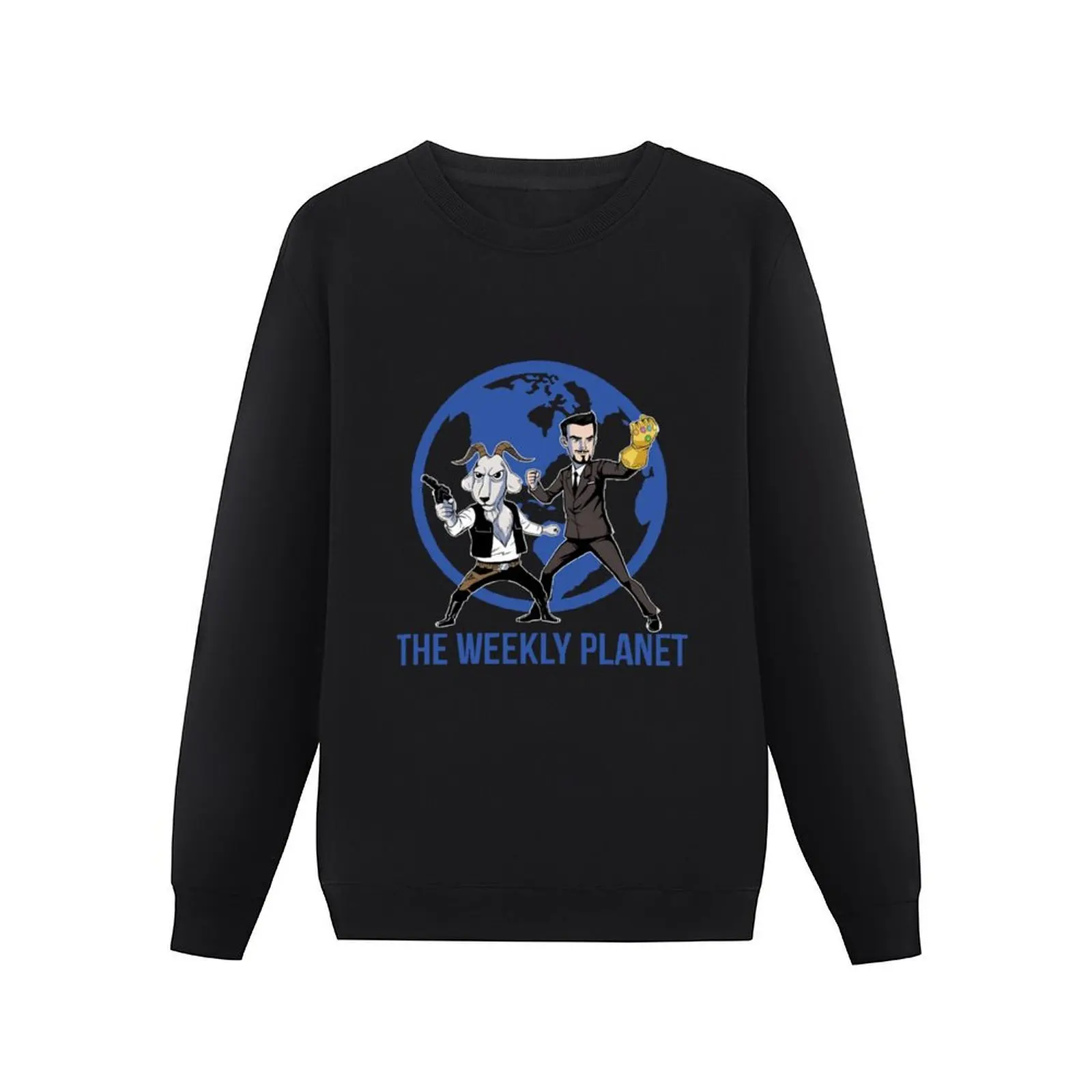 The Weekly Planet T-Shirt-2400 Pullover Hoodie korean clothes sports sweatshirt man