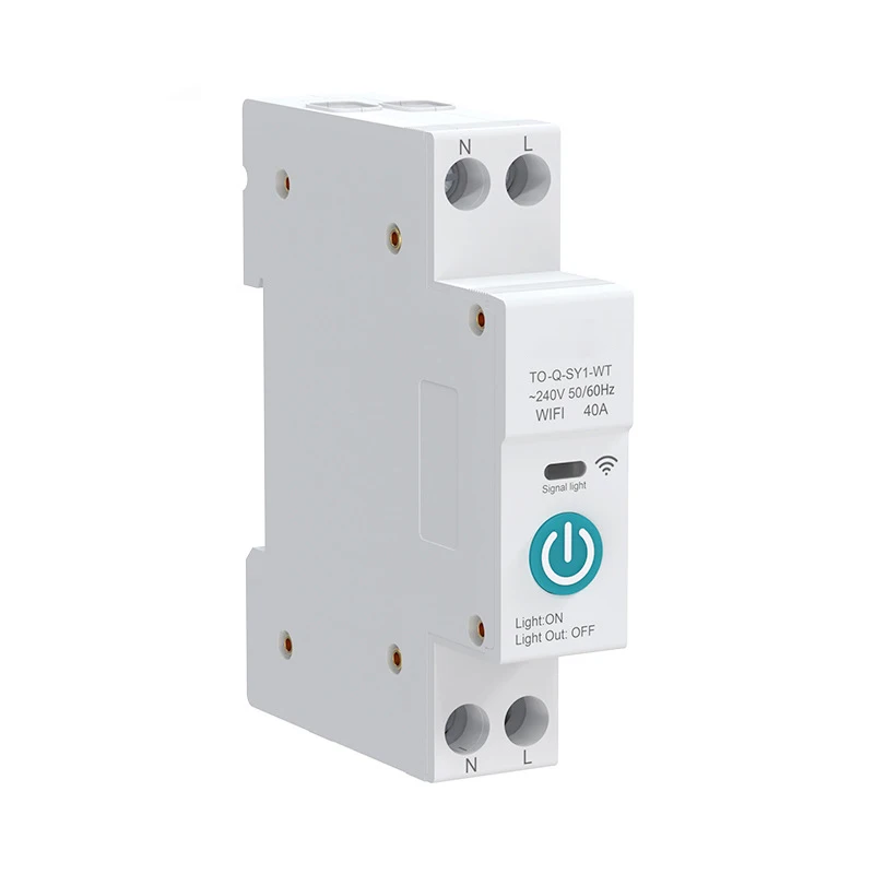 

Zigbee Smart Switch Circuit Breaker Wireless Remote Control Remote Mobile Phone Control Switch for Smart Home