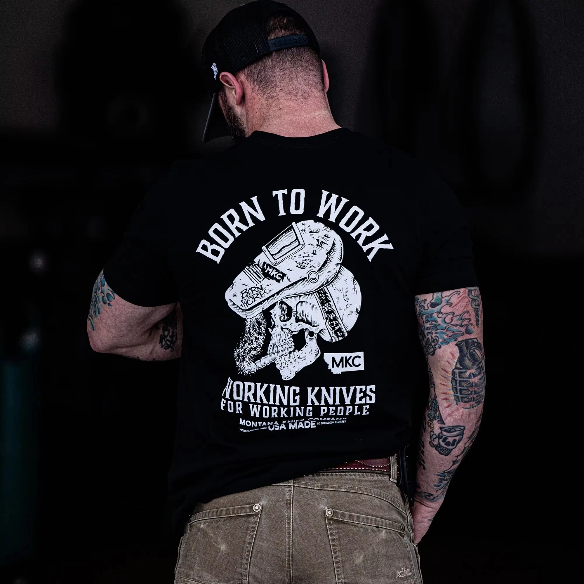 Born To Work Cigar‑Smoking Wor - Streetwear Brand Slogans recension och pris