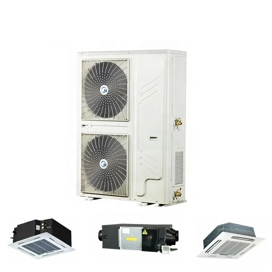 Cassetta Soffitto Canalizzato Vrf Split Fan Coil Unit 5 CV Dispositivo di raffreddamento CC nascosto Pompa di calore Condizionatore d'aria centrale inverso