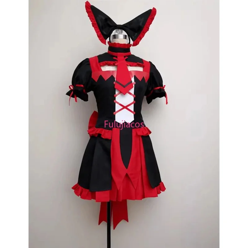 دييدي 211Fulujiacos أنيمي المرأة كانوتشي نيت كاكو روري ميركوري تأثيري حلي فستان خادمة الهالوين