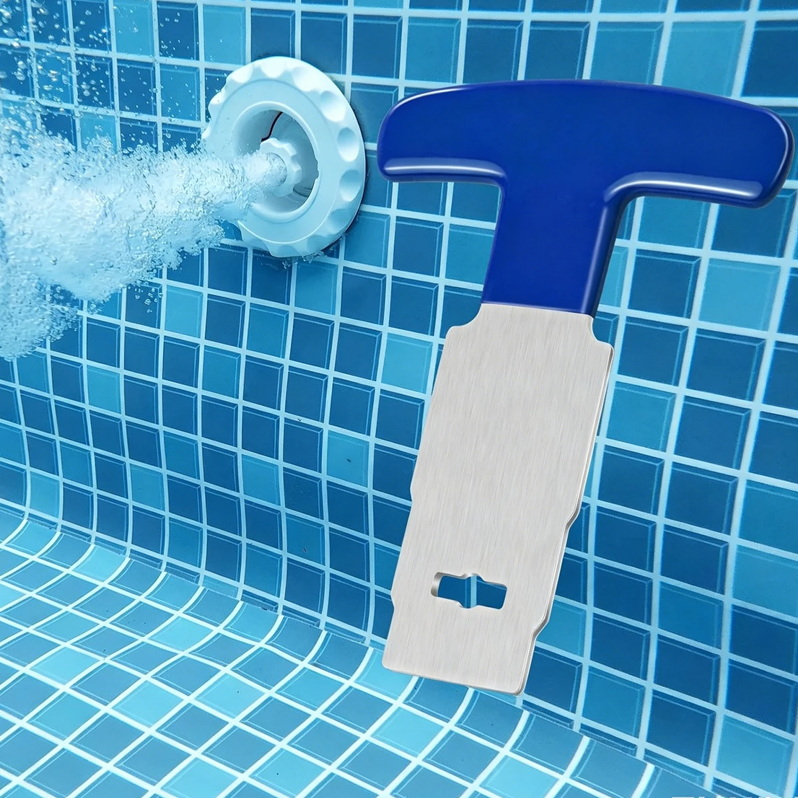 Pools SPA Jet Removal Tools Non-Slip Stainless Steel Return Fitting Remover Rust Proof For Replacing Removing Plugs Gaskets